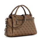 Borsa donna Guess a mano/tracolla Yvonne latte logo B27GU140 SG237806