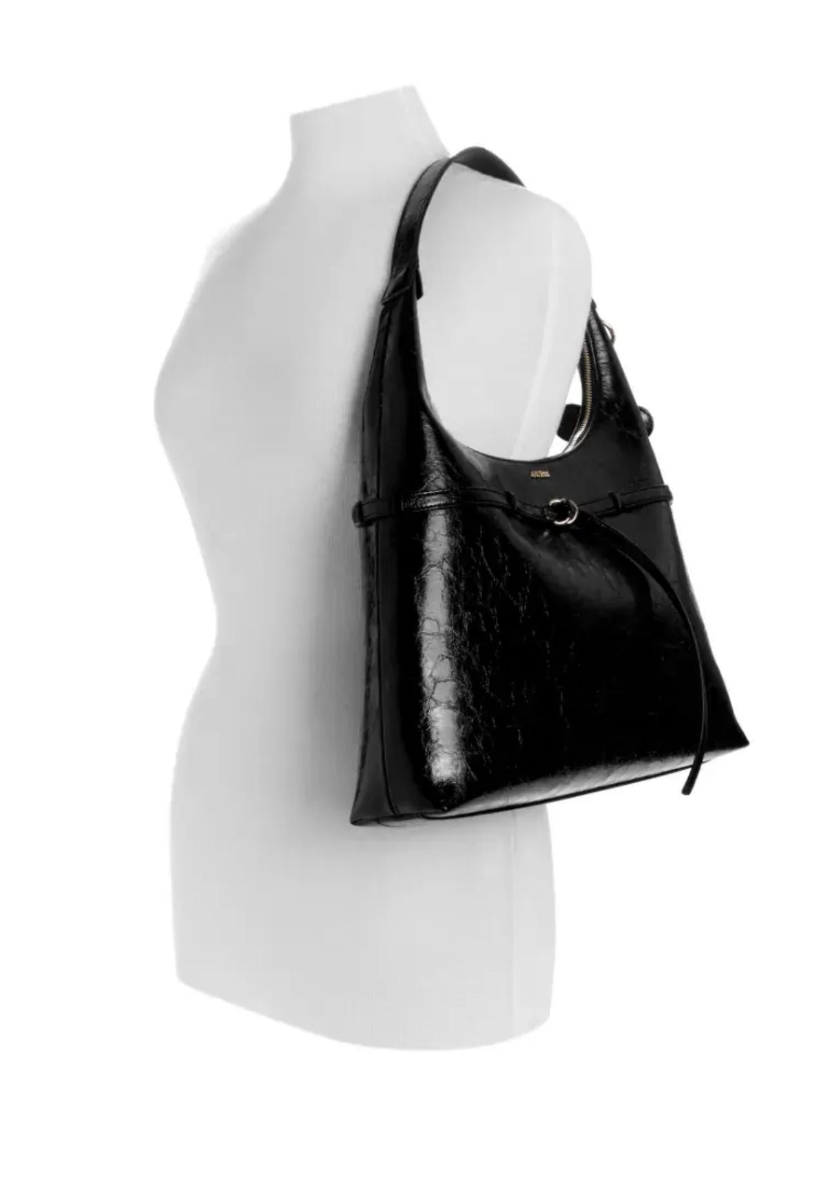 Borsa donna Guess hobo Taylor black B27GU141 TG232501
