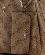 Borsa donna Guess a mano/spalla Lorella latte logo B27GU145 SG248422