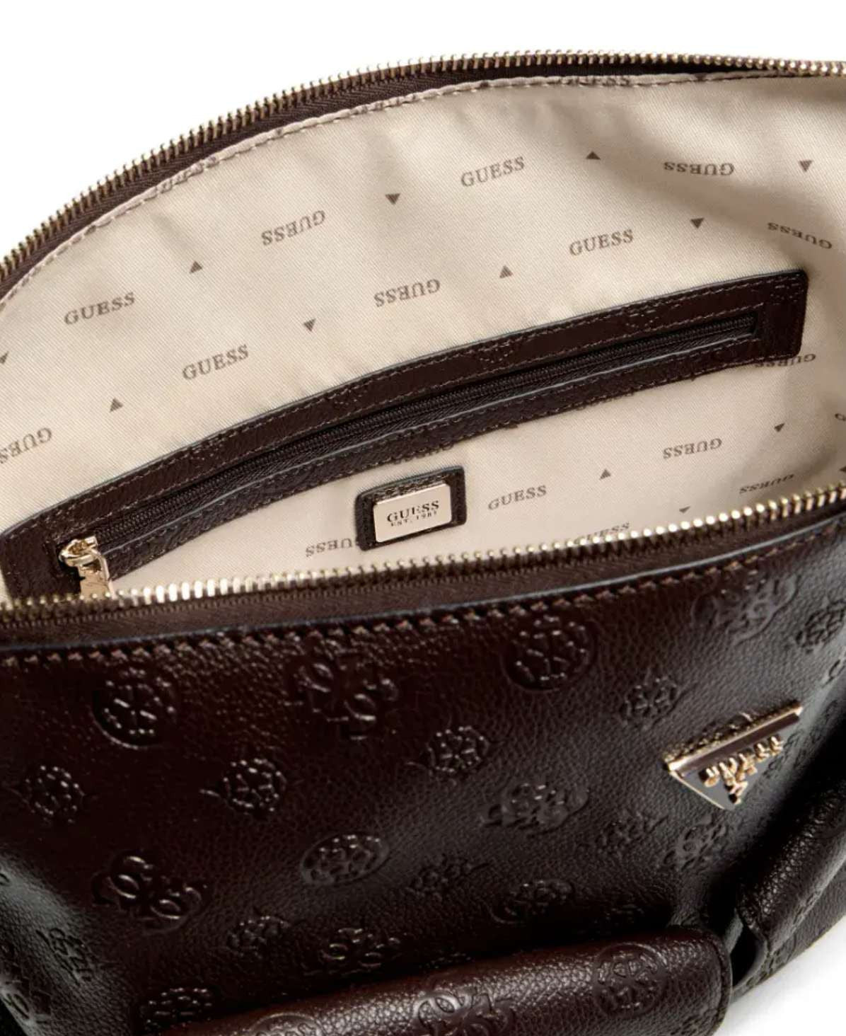 Borsa donna Guess Blake brown logo B27GU149 PD222202