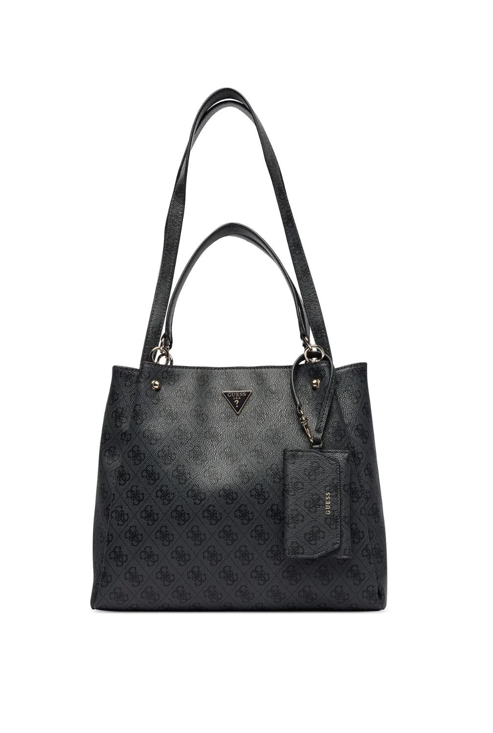 Borsa donna Guess a mano/spalla Lorella coal logo B27GU153 SG248423