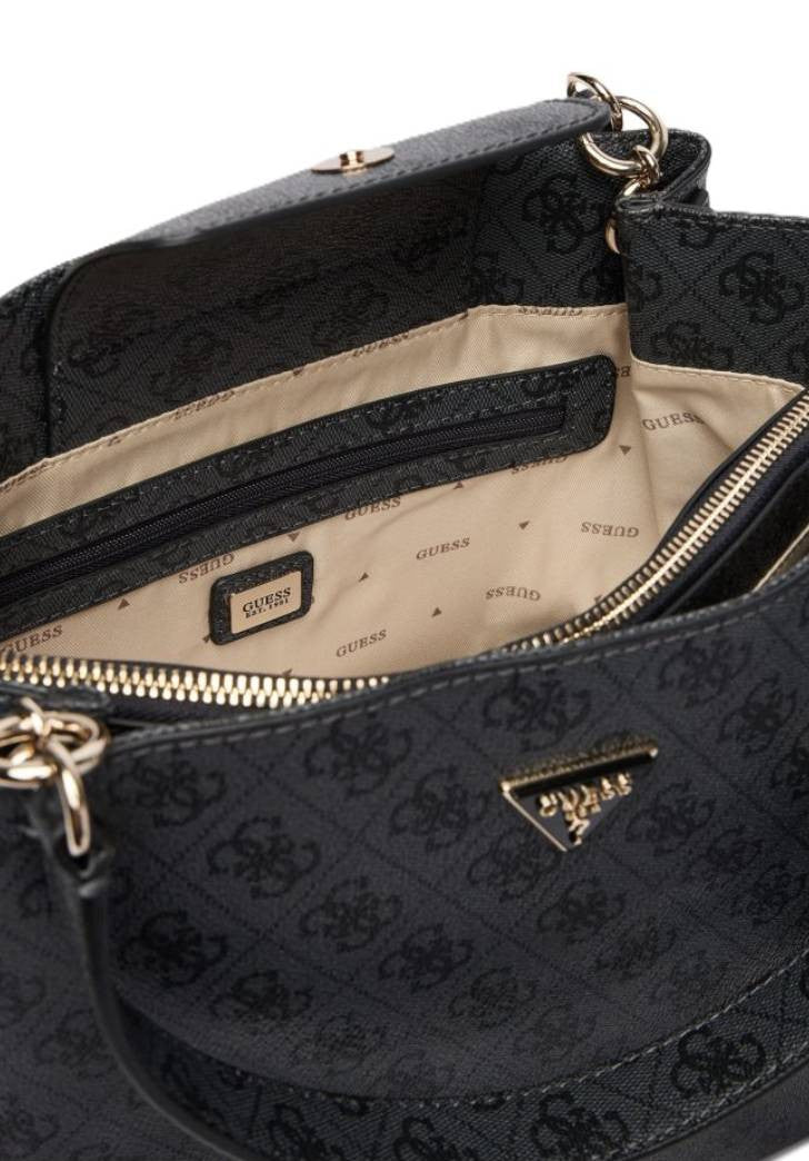 Borsa donna Guess a mano/spalla Lorella coal logo B27GU153 SG248423