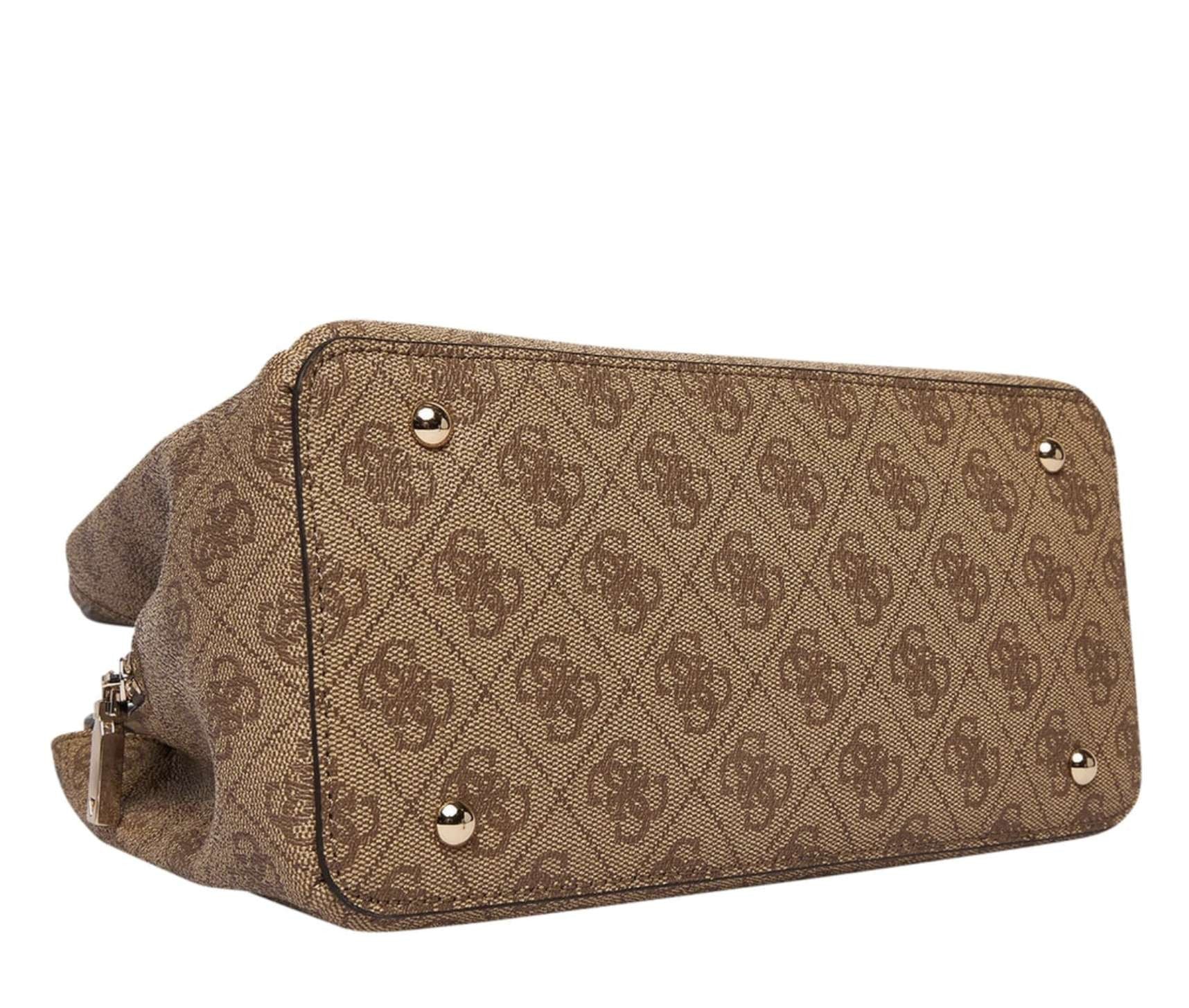 Borsa donna Guess a mano/spalla Lorella latte logo B27GU152 SG248423