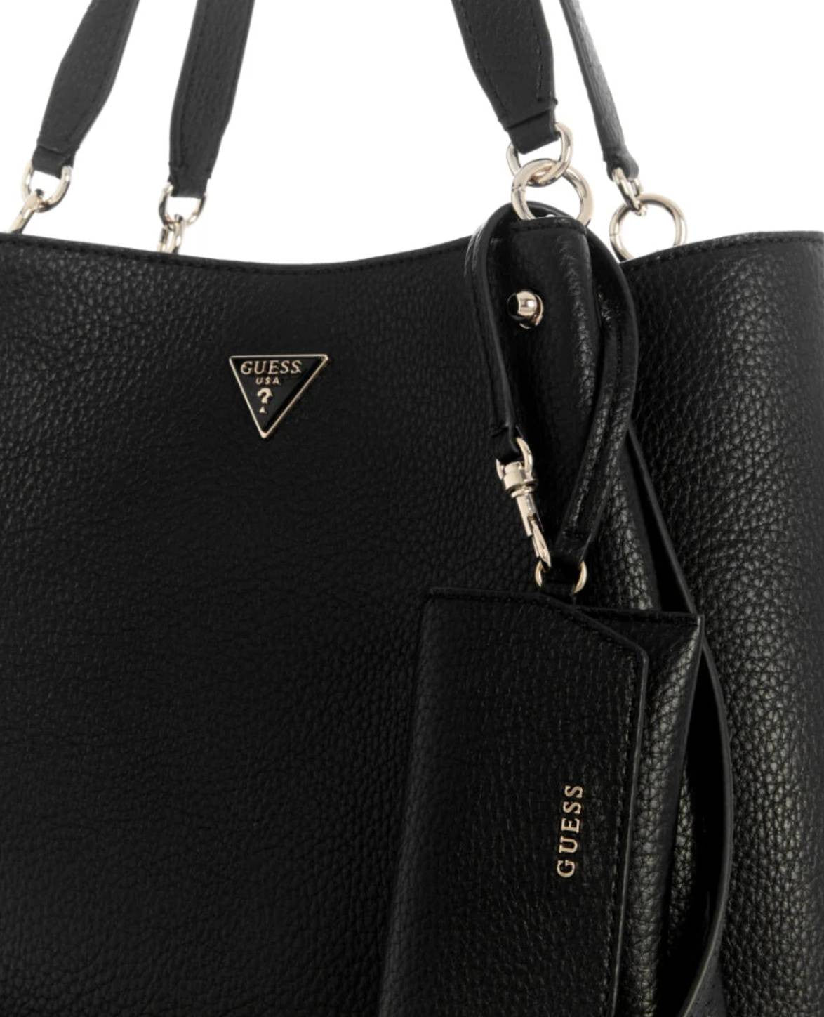 Borsa donna Guess a mano/spalla Lorella black B27GU154 BG230623