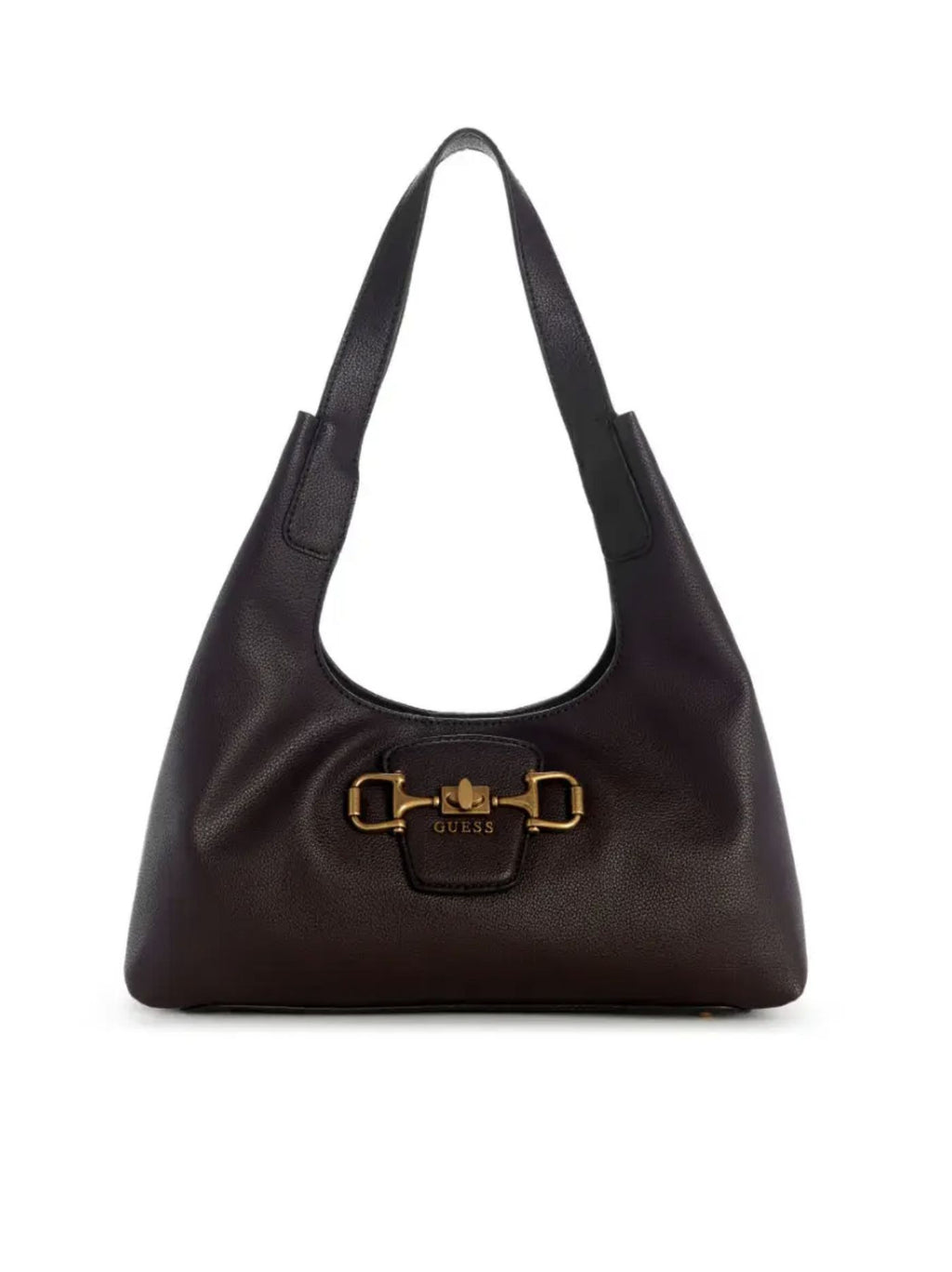 Borsa donna Guess a spalla Sunset small hobo brown B27GU157 BB231401
