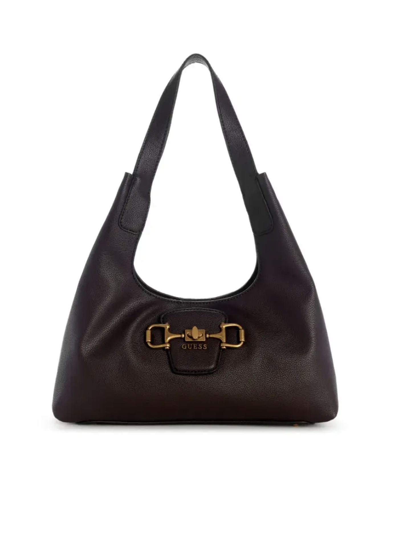 Borsa donna Guess a spalla Sunset small hobo brown B27GU157 BB231401