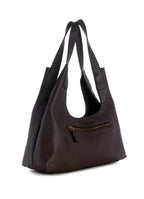Borsa donna Guess a spalla Sunset small hobo brown B27GU157 BB231401