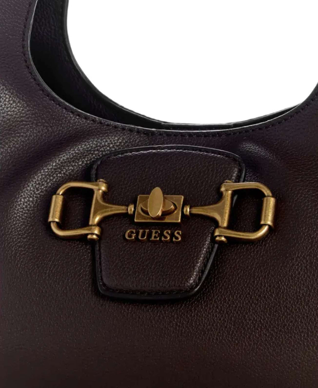 Borsa donna Guess a spalla Sunset small hobo brown B27GU157 BB231401