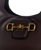 Borsa donna Guess a spalla Sunset small hobo brown B27GU157 BB231401