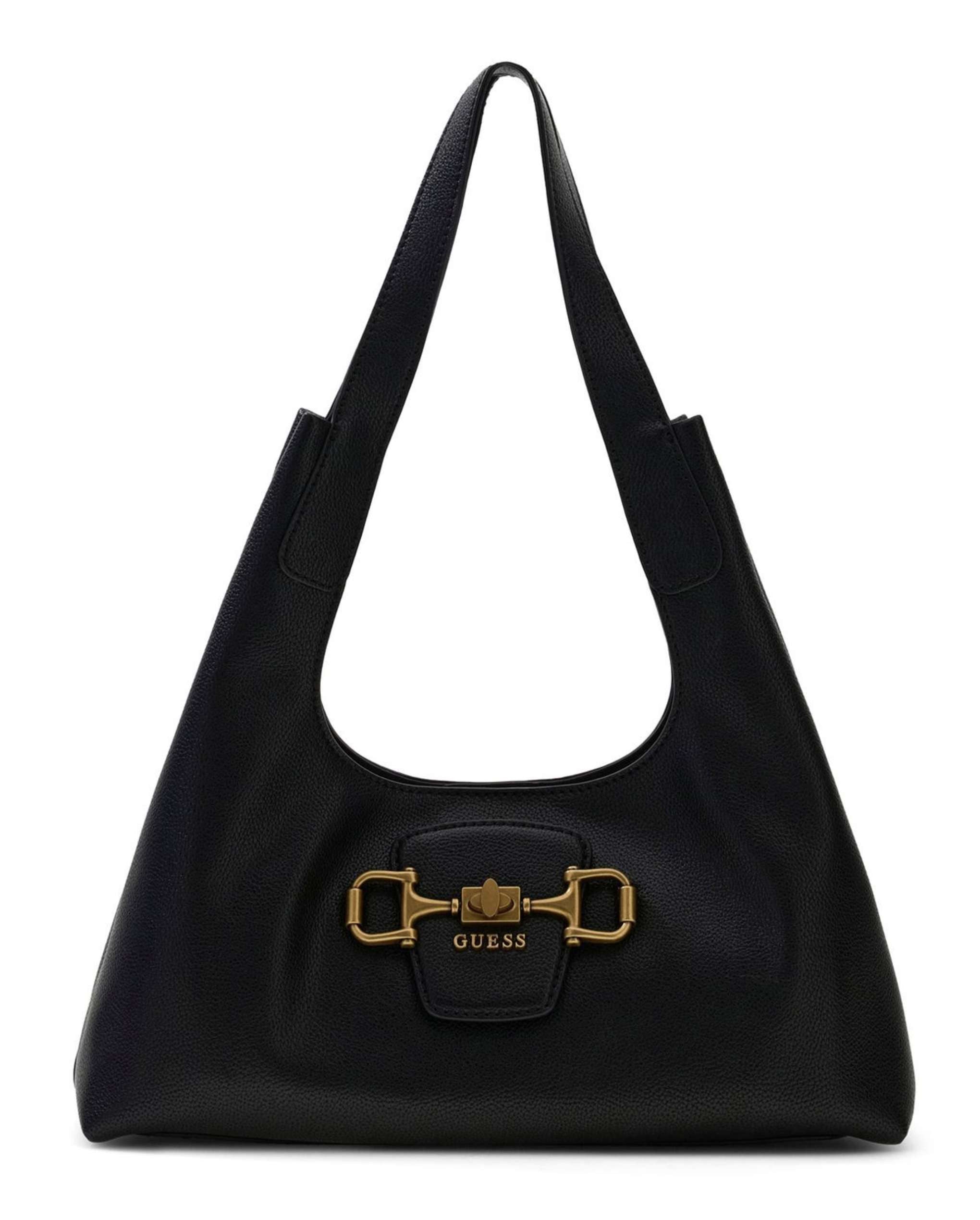 Borsa donna Guess a spalla Sunset small hobo black B27GU156 BB231401