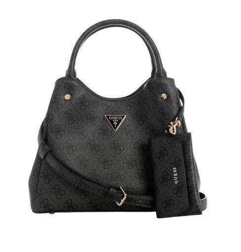 Borsa donna Guess a mano/spalla Lorella coal logo B27GU158 SG248422
