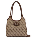 Borsa Guess a mano/tracolla Samantha mini latte logo brown B27GU162 JG231375
