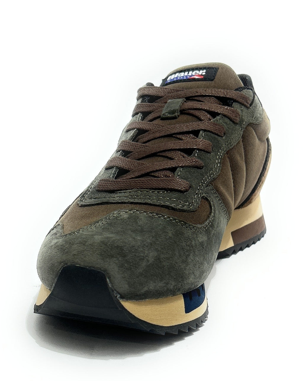 Scarpe Blauer sneaker Queens brown/ military U27BU08 F6QUEENS01/WAX