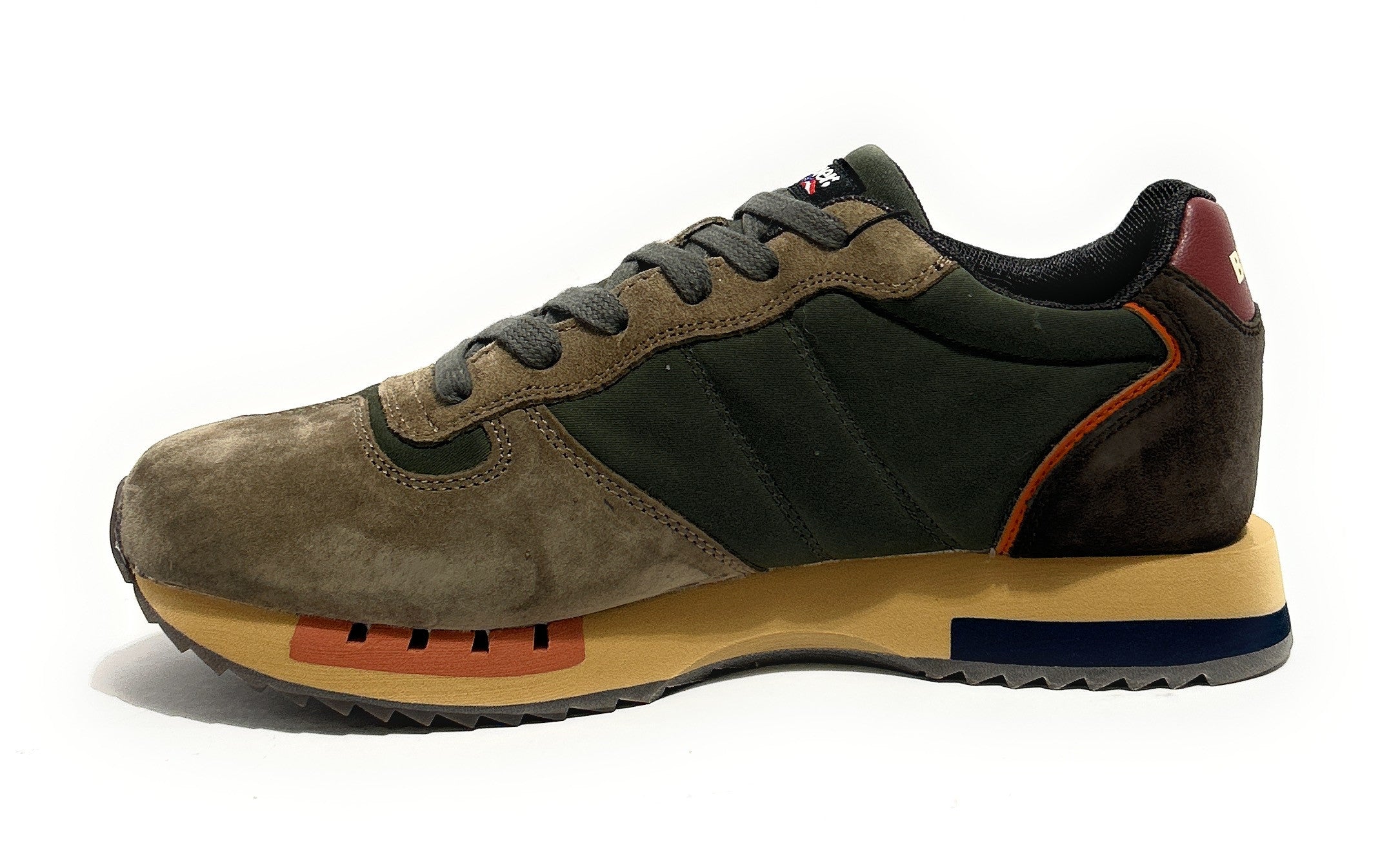 Scarpe Blauer sneaker Queens green/ taupe U27BU09 F6QUEENS01/WAX