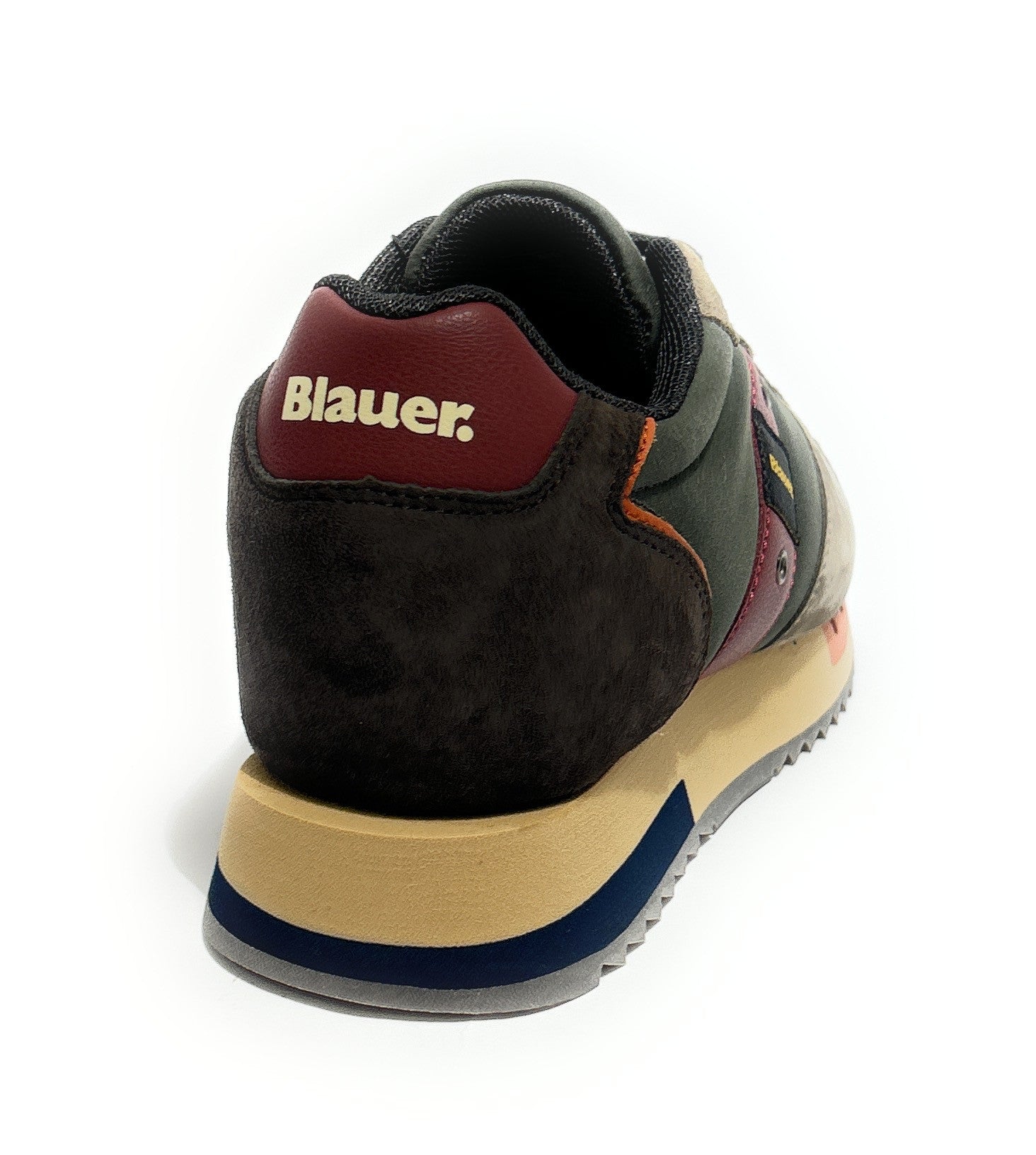 Scarpe Blauer sneaker Queens green/ taupe U27BU09 F6QUEENS01/WAX