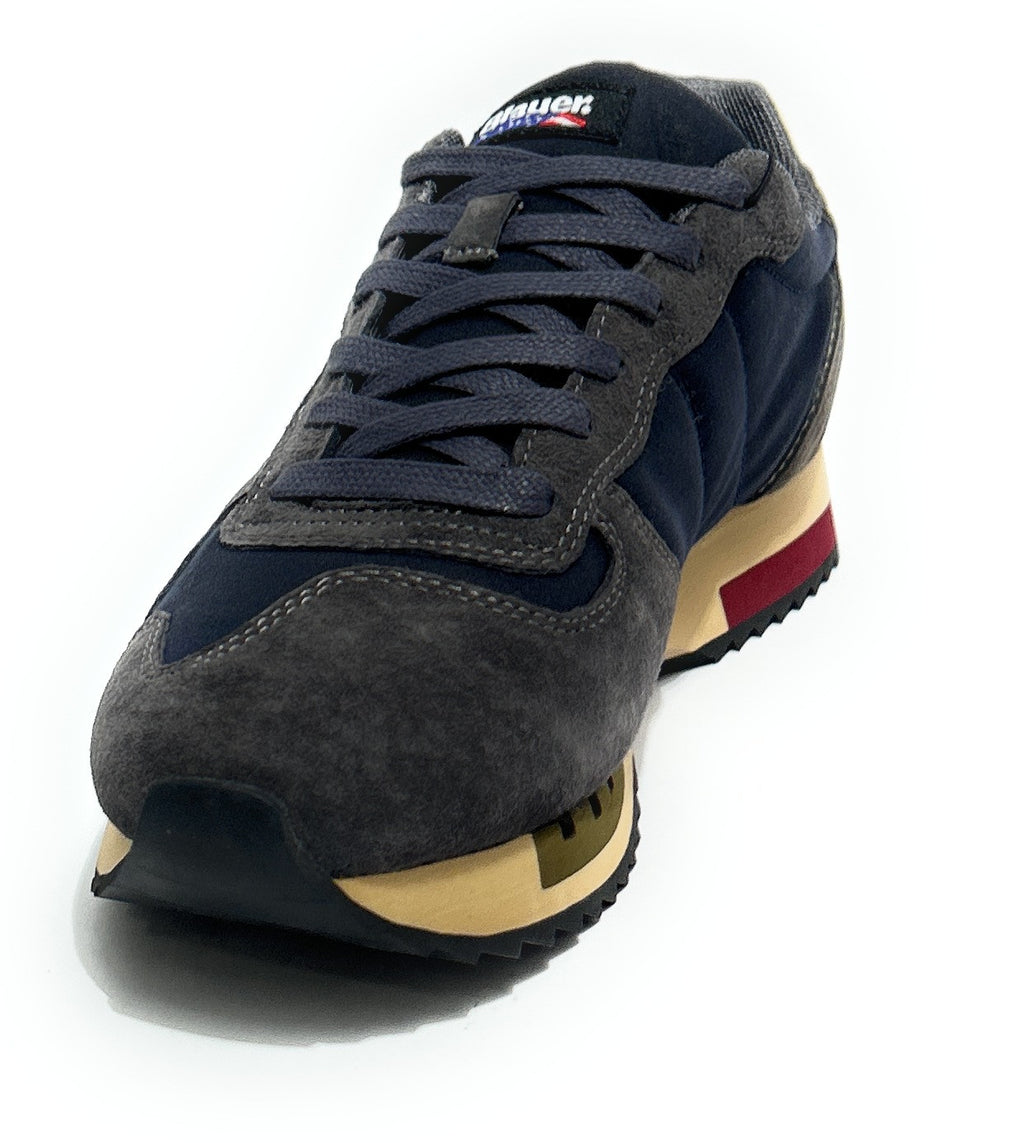 Scarpe Blauer sneaker Queens navy/ taupe U27BU10 F6QUEENS01/WAX