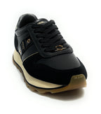 Scarpe donna Blauer sneaker pelle/ecopelle black/leopard D27BU05 F6MILLS01/LEL