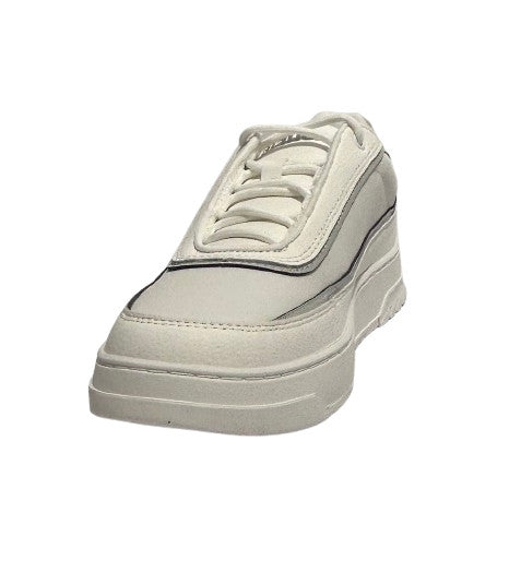 Scarpe uomo Blauer sneaker in pelle bianco U27BU13 F6BYRAM12/LEA