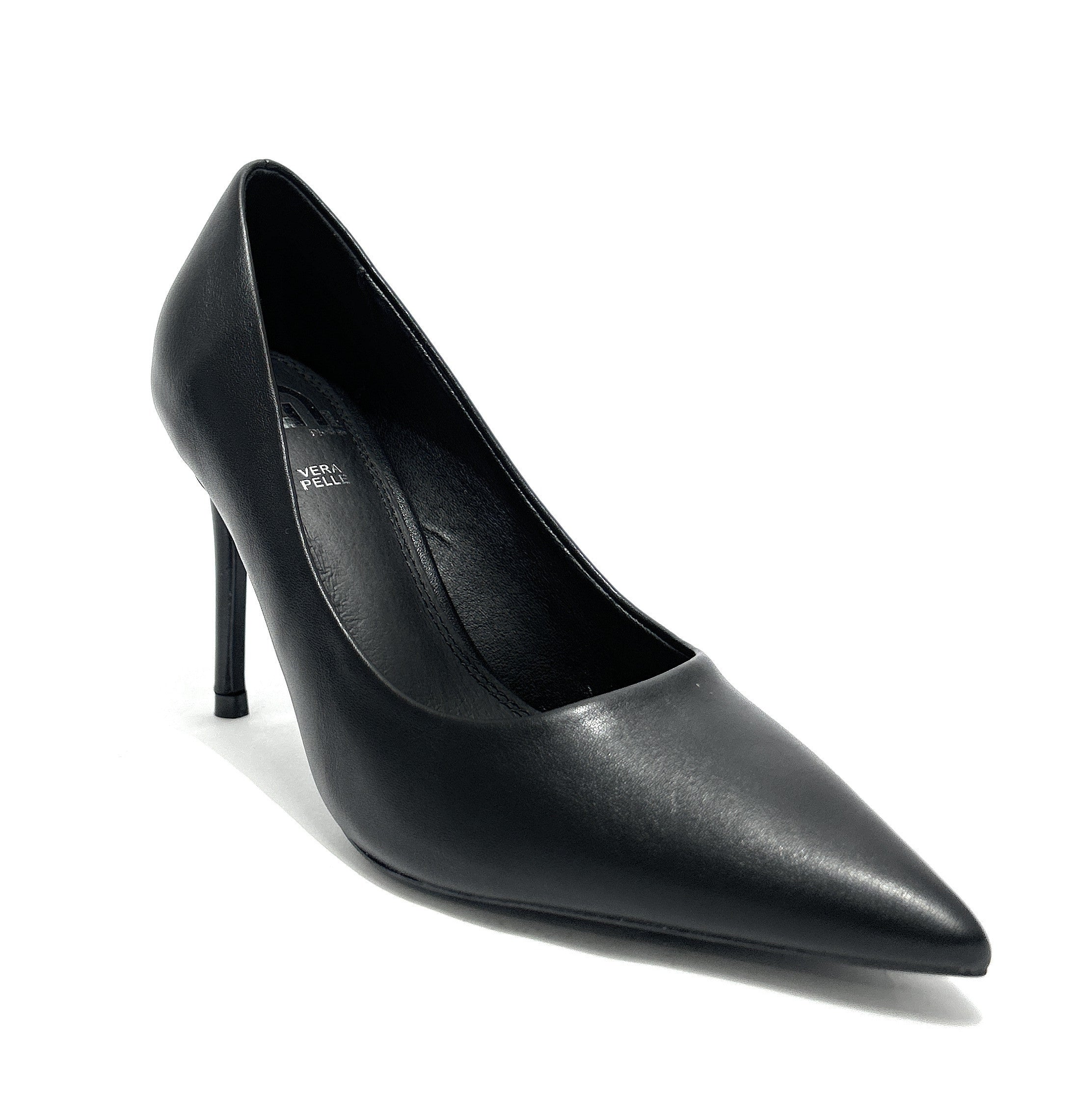 Scarpe donna décolleté Gold&gold tc 90 ecopelle nero D27GG10 GU371