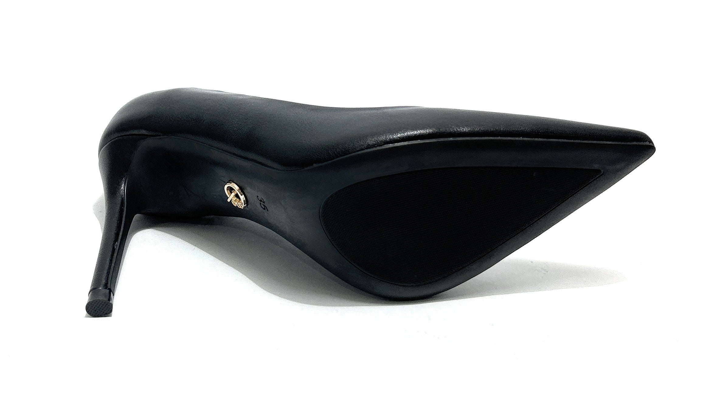 Scarpe donna décolleté Gold&gold tc 90 ecopelle nero D27GG10 GU371