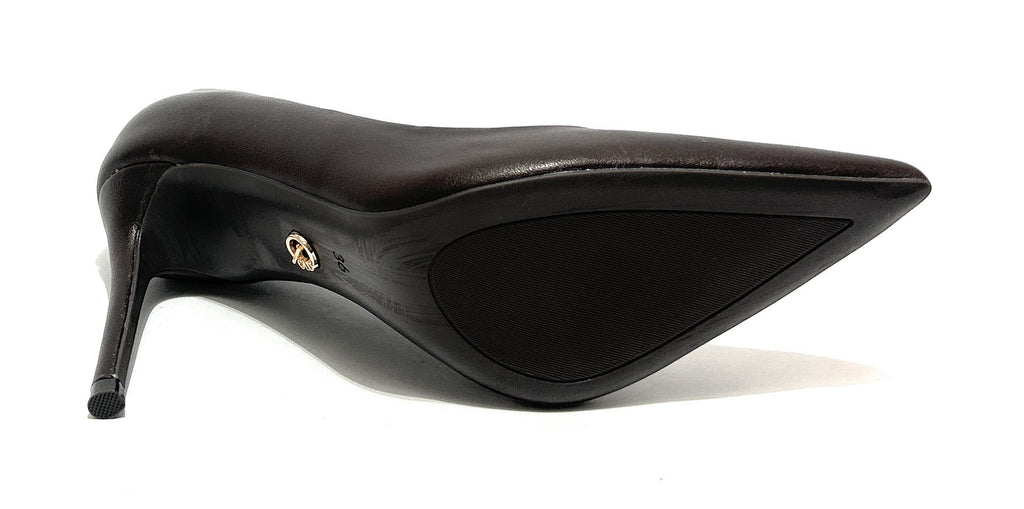Scarpe donna décolleté Gold&gold tc 90 ecopelle marrone D27GG13 GU371