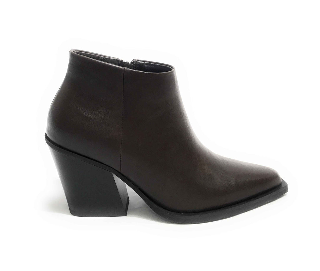 Scarpe donna Gold&gold tronchetto tc 70 ecopelle caffe D27GG17 GU328