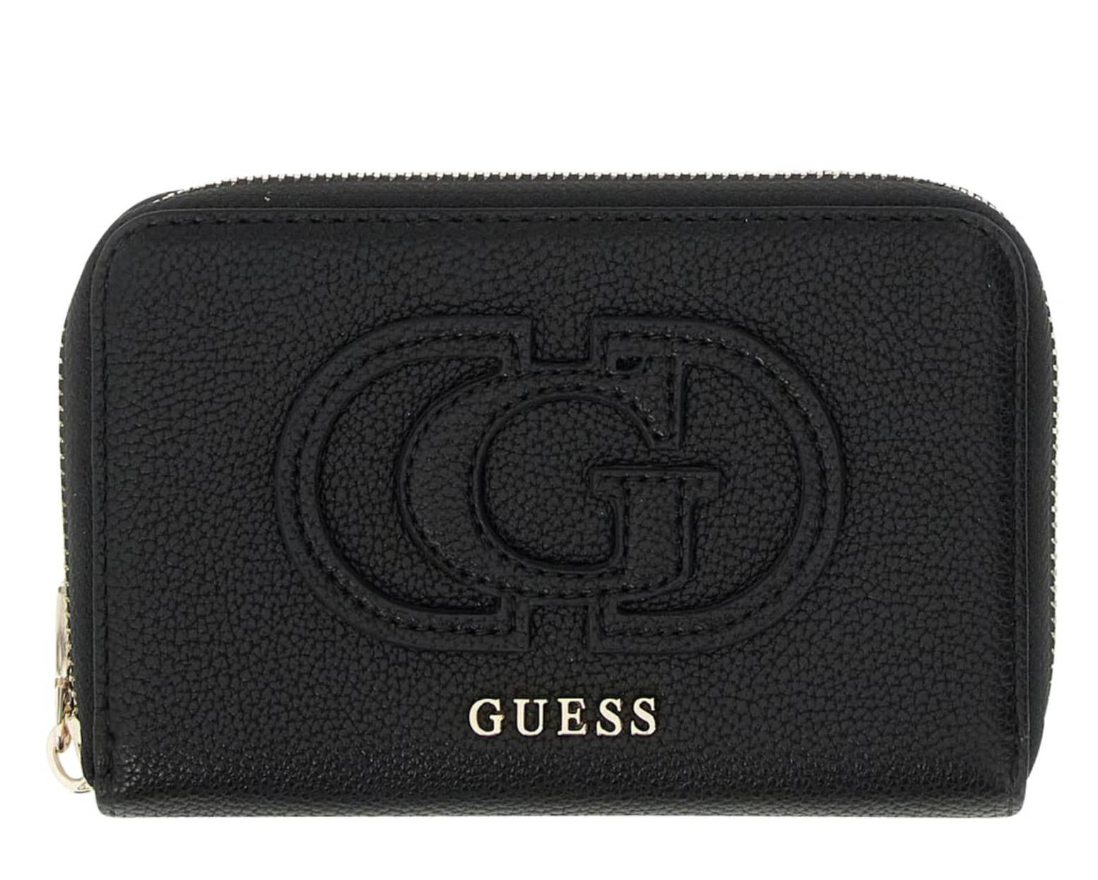 Portafoglio donna Guess Isola SLG zip around black A27GU54 BG9905140