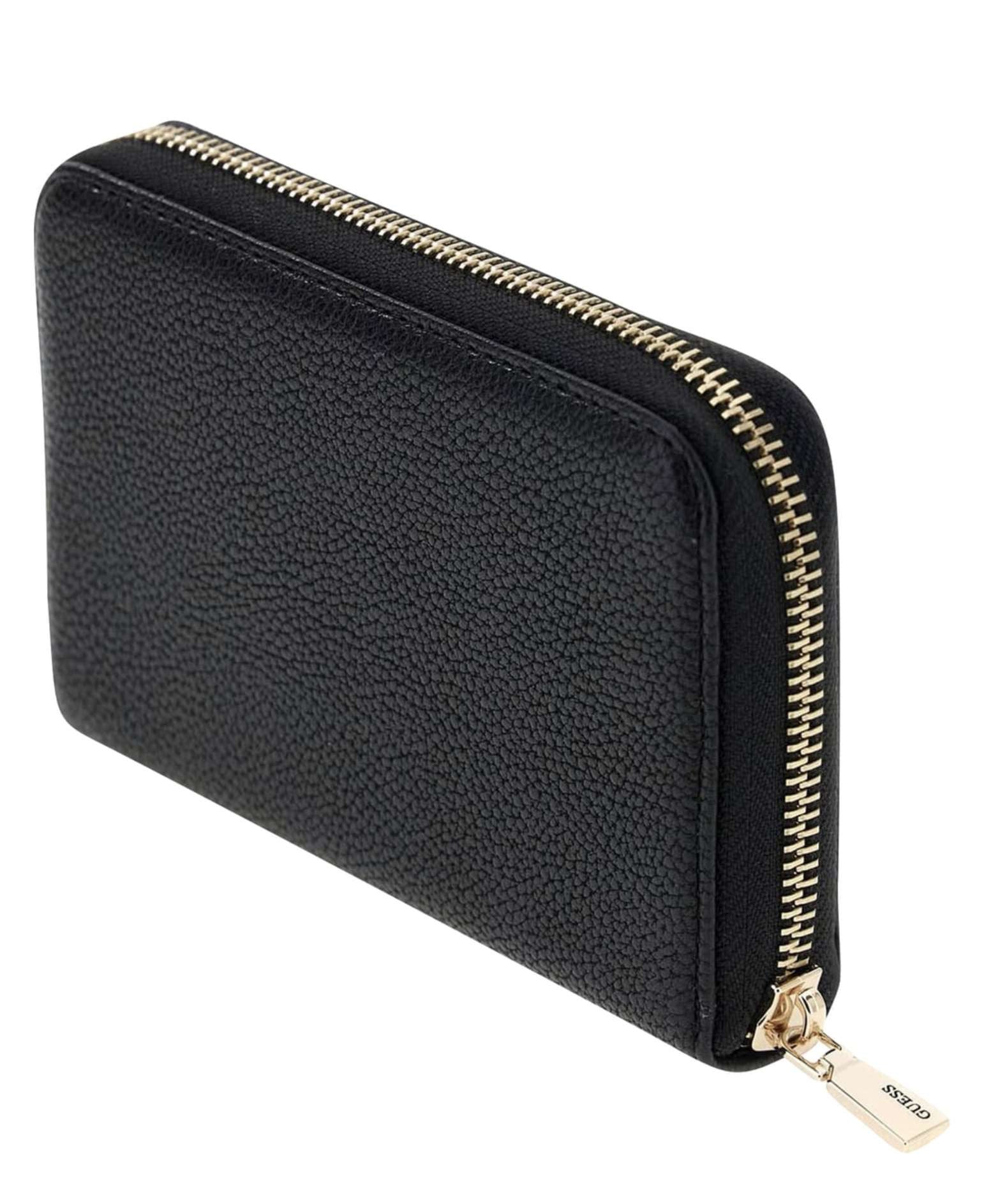 Portafoglio donna Guess Isola SLG zip around black A27GU54 BG9905140