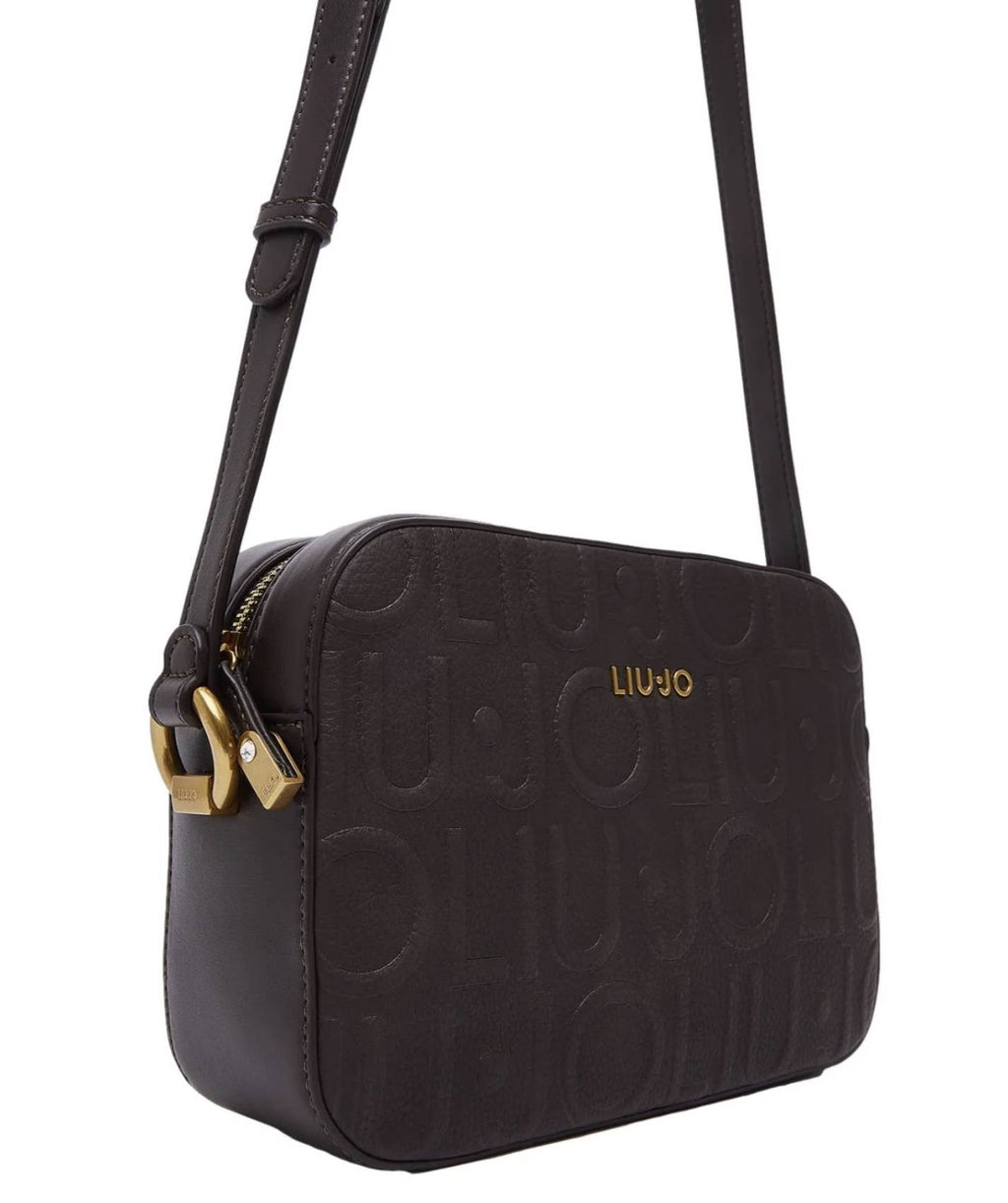 Borsa donna Liu-jo Manhattan Camera case M deep brown B27LJ37 AF6211 E1139 91419