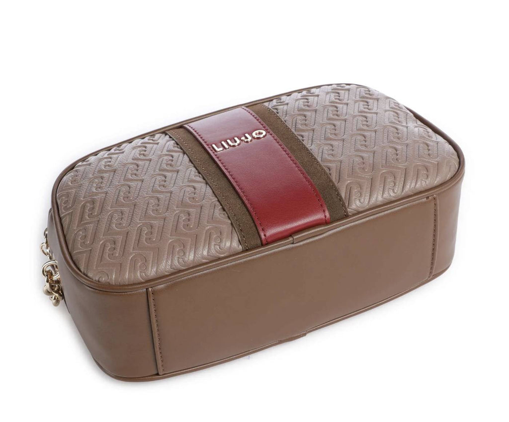 Borsa donna Liu-jo Camera case M Ematite mocha B27LJ44 AF6106 E1141 71409