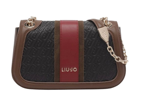 Borsa donna Liu-jo Crossbody M Ematite deep brown B27LJ43 AF6108 E1141 91419