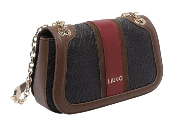 Borsa donna Liu-jo Crossbody M Ematite deep brown B27LJ43 AF6108 E1141 91419