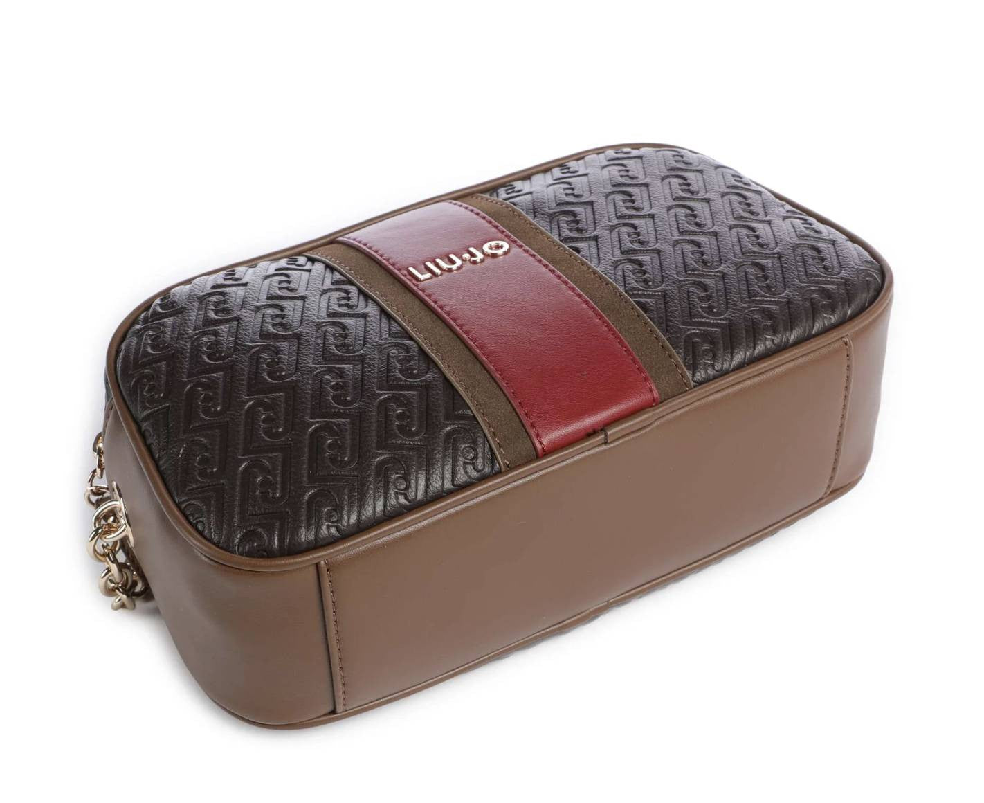 Borsa donna Liu-jo Camera case M Ematite deep brown B27LJ45 AF6106 E1141 91419