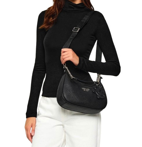 Borsa donna Liu-jo S Hobo Ridhi nero B27LJ46 AF6207 ES039 22222