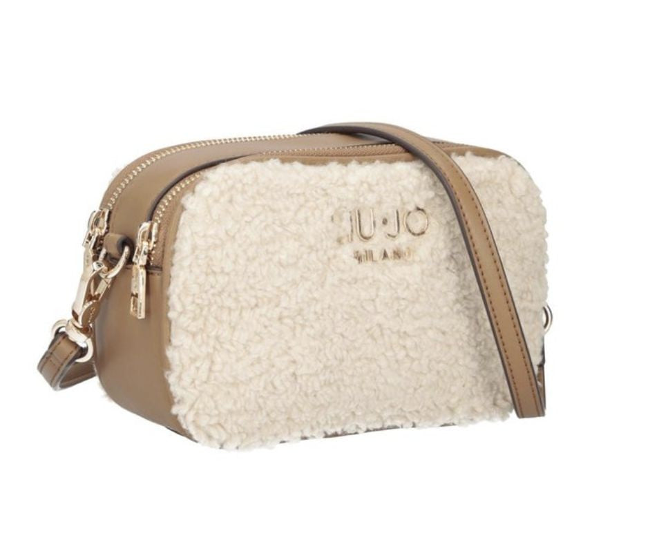 Borsa donna Liu-jo Camera case S Ridhi cream B27LJ47 AF6100 E1163 X0459