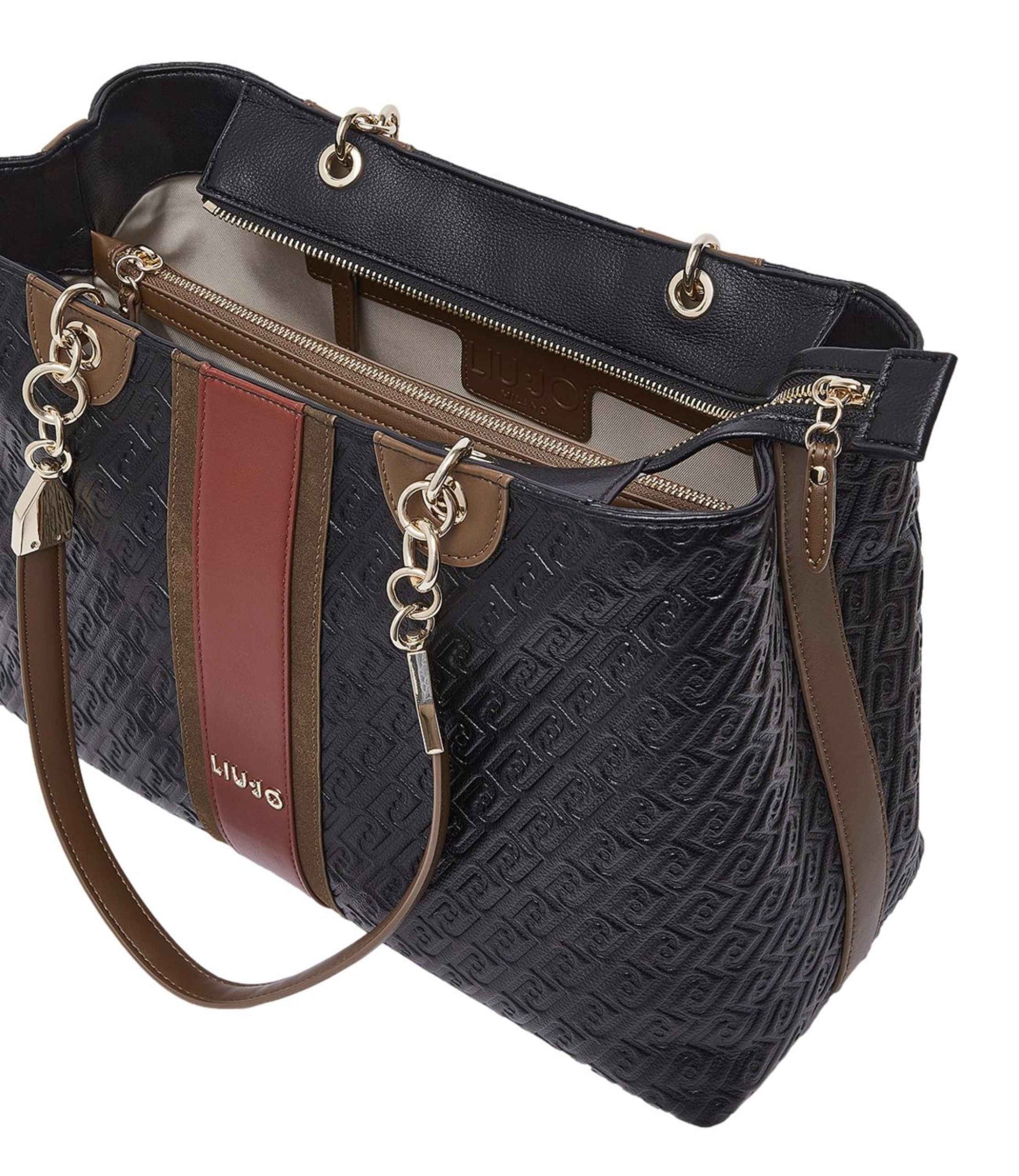 Borsa donna Liu-jo Ematite Tote M nero B27LJ51 AF6104 E1141 22222