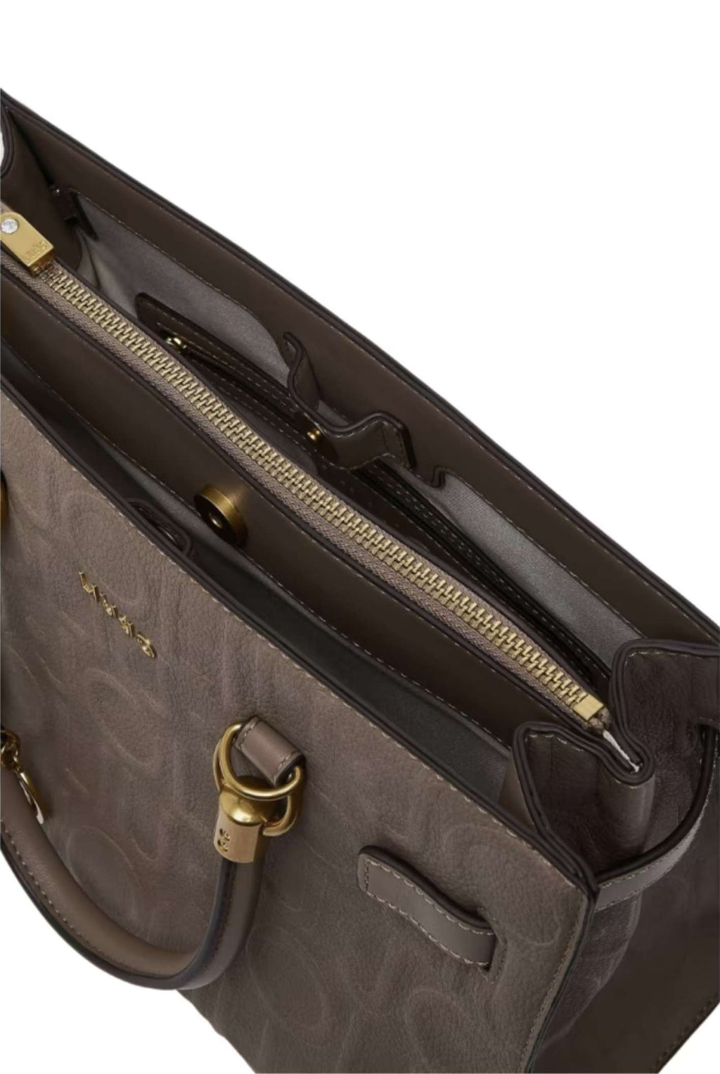 Borsa donna Liu-jo M tote Manhattan mocha B27LJ53 AF6086 E1139 71409