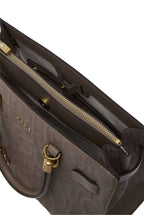 Borsa donna Liu-jo M tote Manhattan mocha B27LJ53 AF6086 E1139 71409
