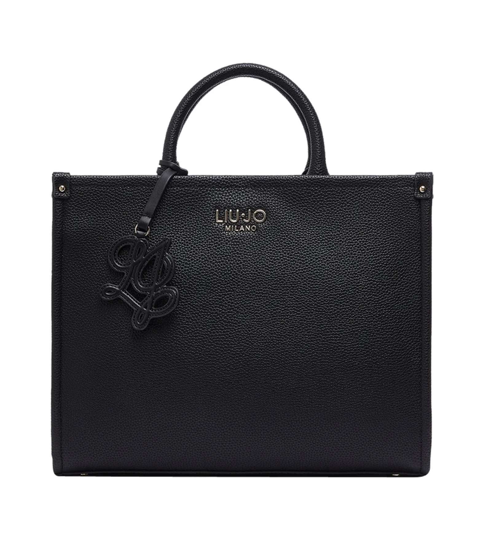 Borsa donna Liu-jo M Tote Ridhi nero B27LJ54 AF6206 ES039 22222