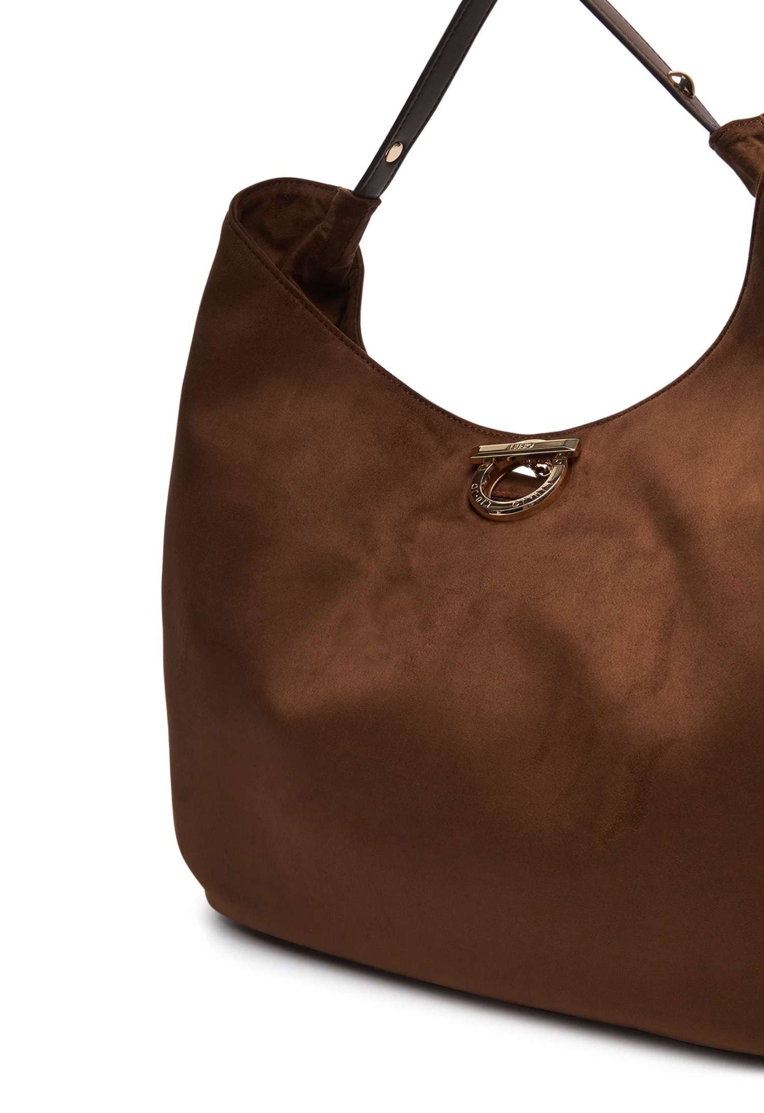 Borsa donna Liu-jo Gerona L Hobo tabacco B27LJ56 AF6029 T711A 09032