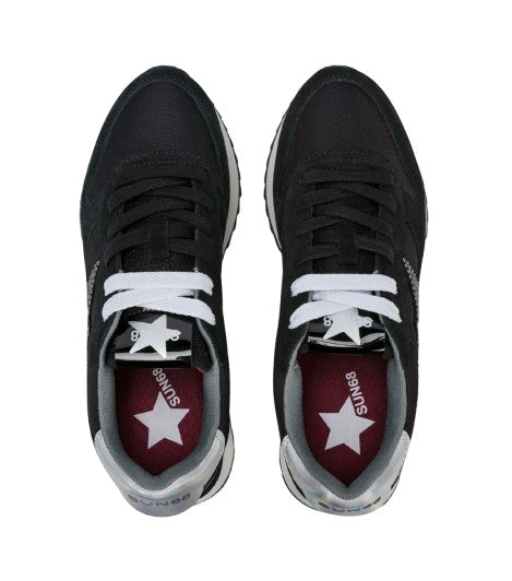 Sneaker donna Sun68 Stargirl strass logo 11 nero D27SU13 Z46223