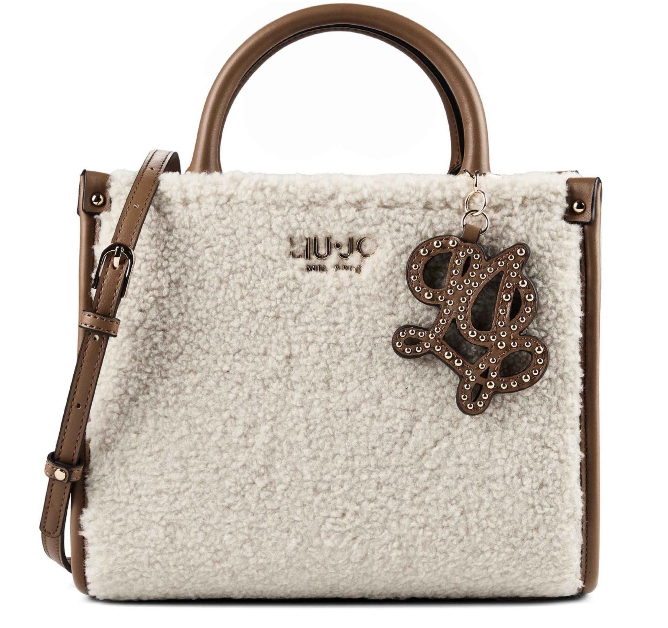 Borsa donna Liu-jo S Tote Ridhi cream B27LJ55 AF6192 E1163 X0459