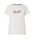 T-shirt donna Liu Jo bianco lana E27LJ25 TF6283 JS923 Q9808
