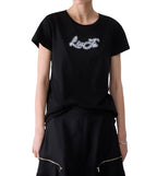 T-shirt donna Liu Jo nero E27LJ27 TF6283 JS923 W9415