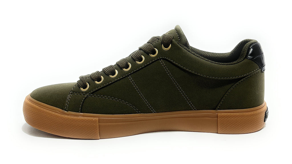 Scarpe uomo Guess sneaker Cribe2 olive U27GU18 FMFCR2ELL12