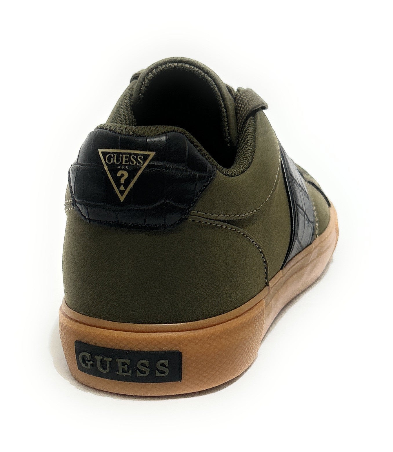 Scarpe uomo Guess sneaker Cribe2 olive U27GU18 FMFCR2ELL12