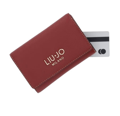 Portafoglio Liu-Jo Caliwen M Trifold barn red A27LJ10 AF6172 E1120