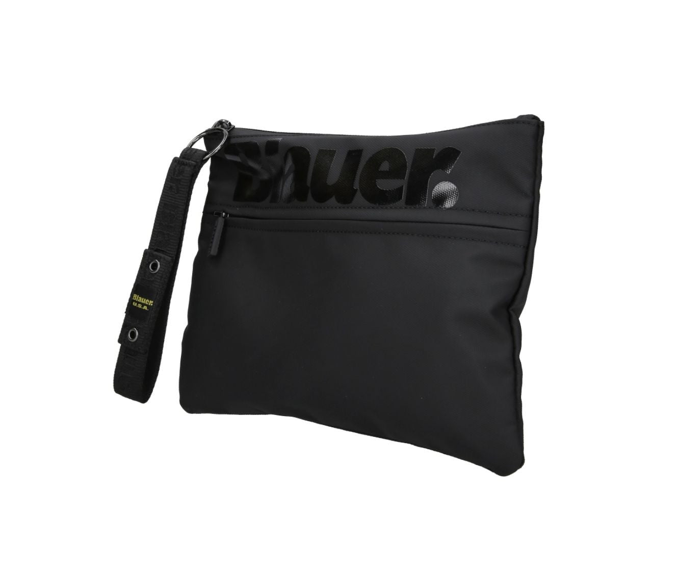 Borsa uomo Blauer pochette clutch in tessuto sintetico nero B27BU12 F6CONEY03/SPL