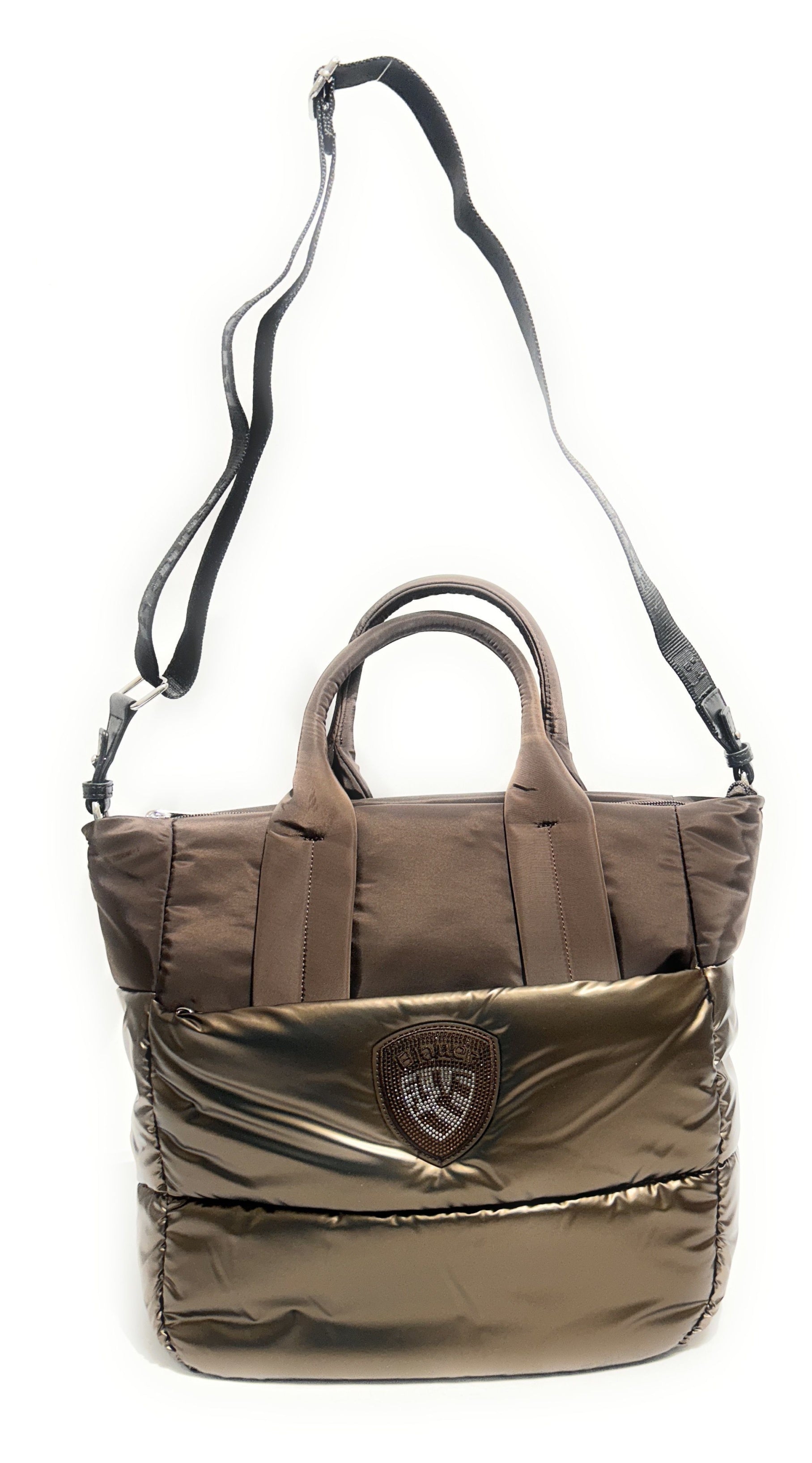 Borsa donna Blauer a mano/tracolla dark brown B27BU23 F6QUARTXL01/PAD