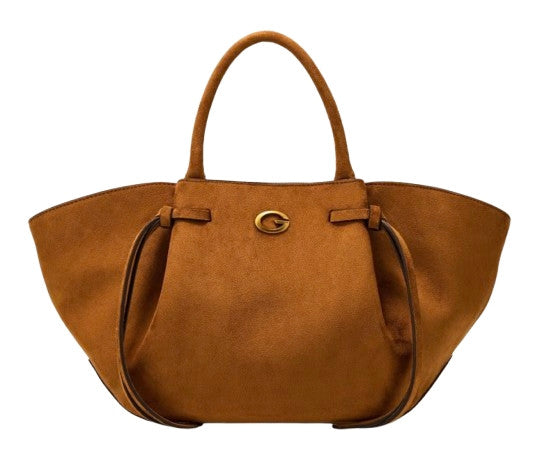 Borsa a mano/ tracolla Allegra scamosciata cognac B27GU170 SG223706